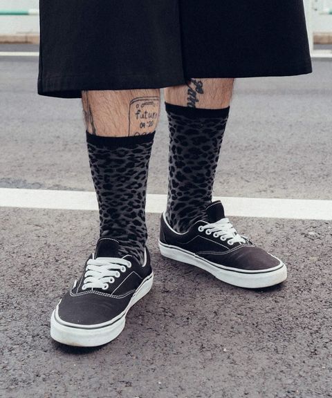 Leopard socks
