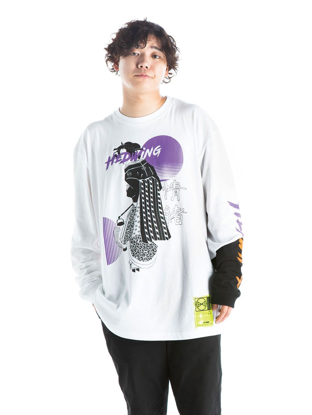 "JYOCHO"Crosscut Longsleeve T-shirt