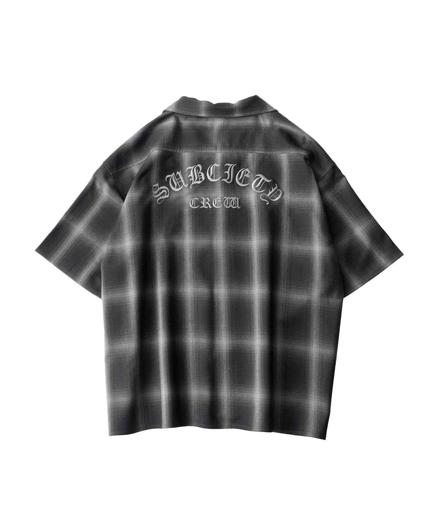 Ombre check shirt