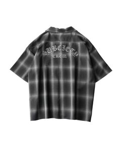 Ombre check shirt
