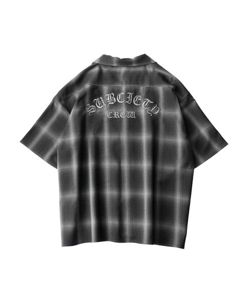Ombre check shirt