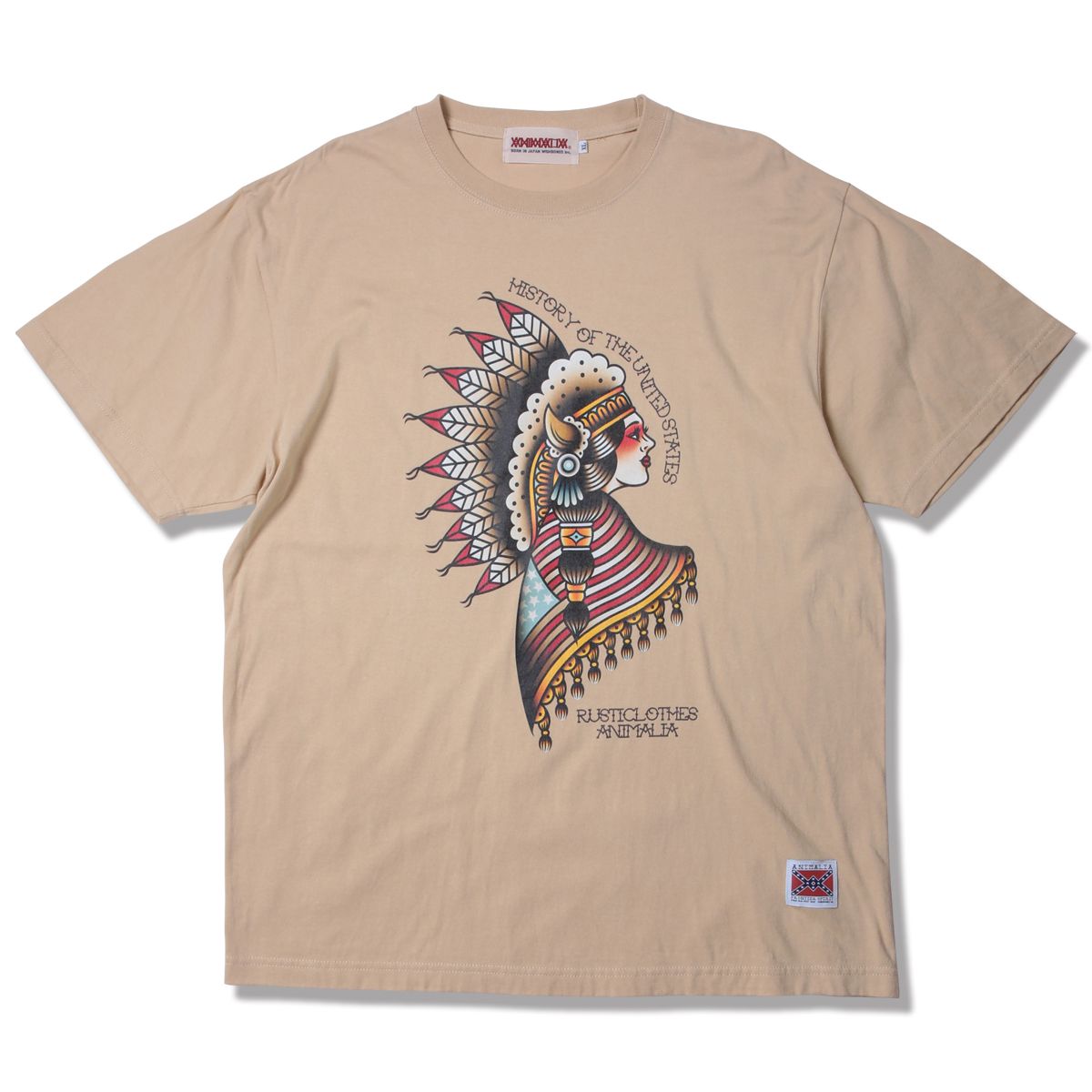 5.6oz S/S Tee - HISTORY OF USA