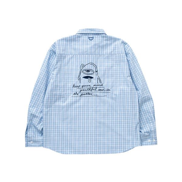 YOUTHFUL SECT PLAID CHECK-SHIRTS