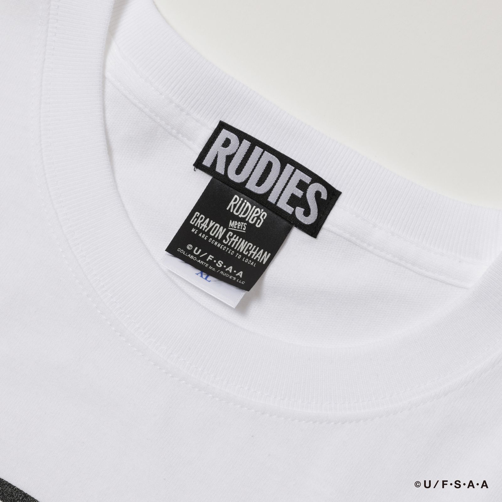 RUDIE'SxCRAYON SHINCHAN BACK TO BACK TEE