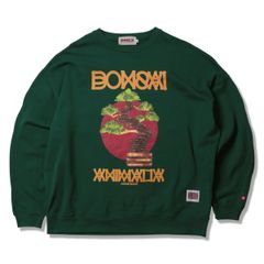 BIG SILHOUETTE CREW NECK SWEAT - BONSAI BURGER
