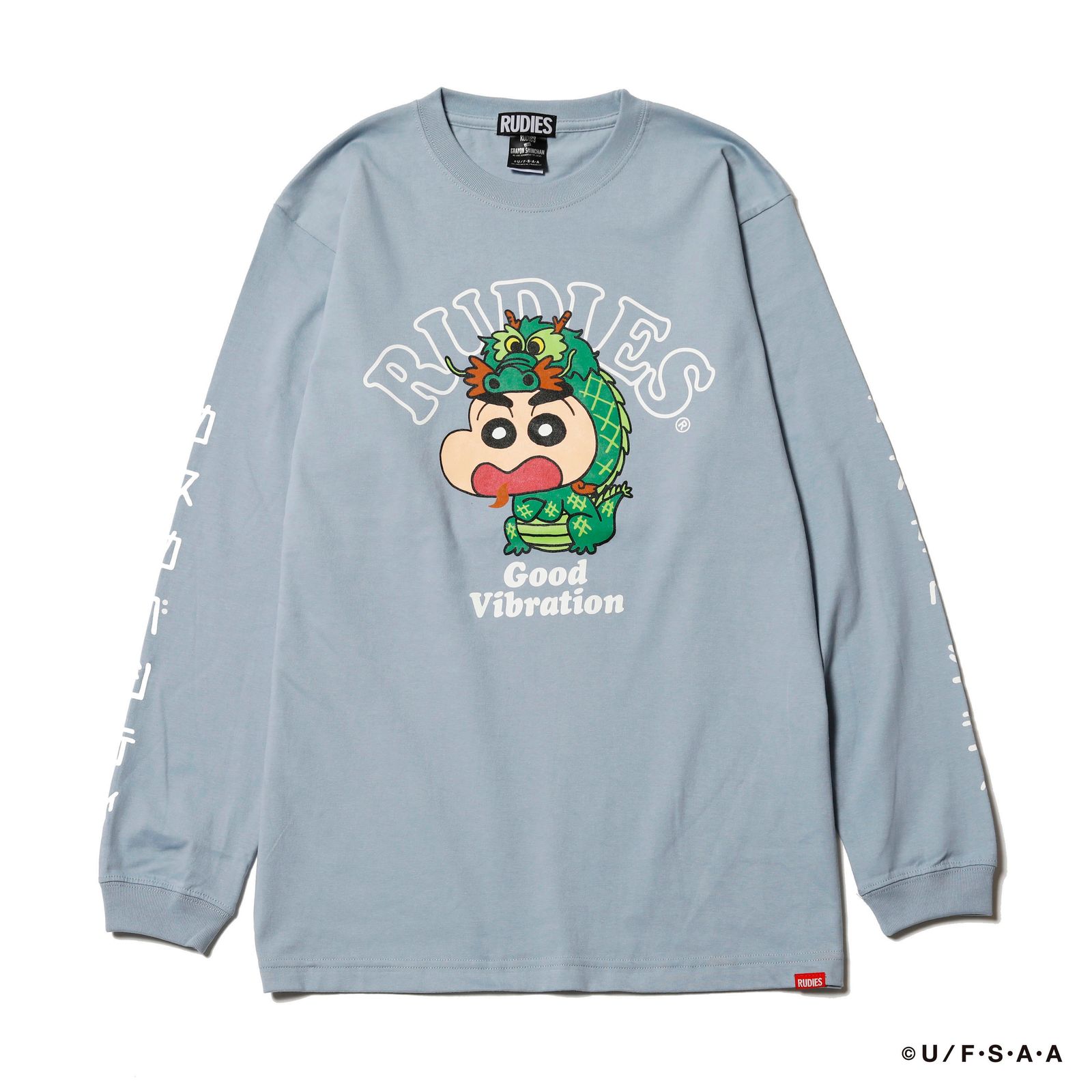 RUDIE'SxCRAYON SHINCHAN DRAGON LSTEE