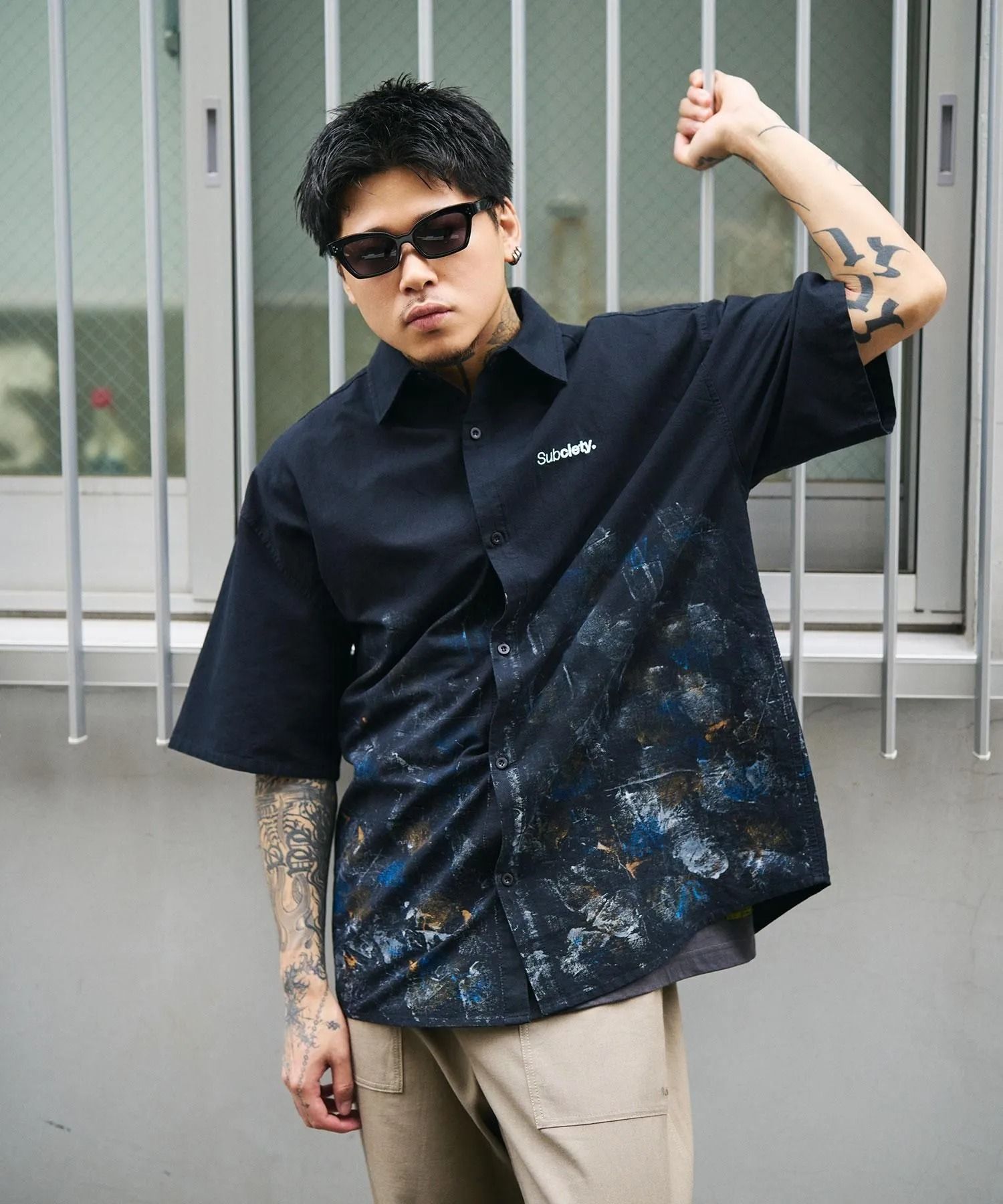 Splatter shirt