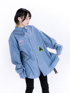 Big Silhouette Double Zip Shirt