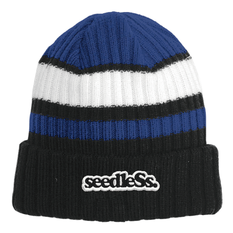 sd stripe beanie