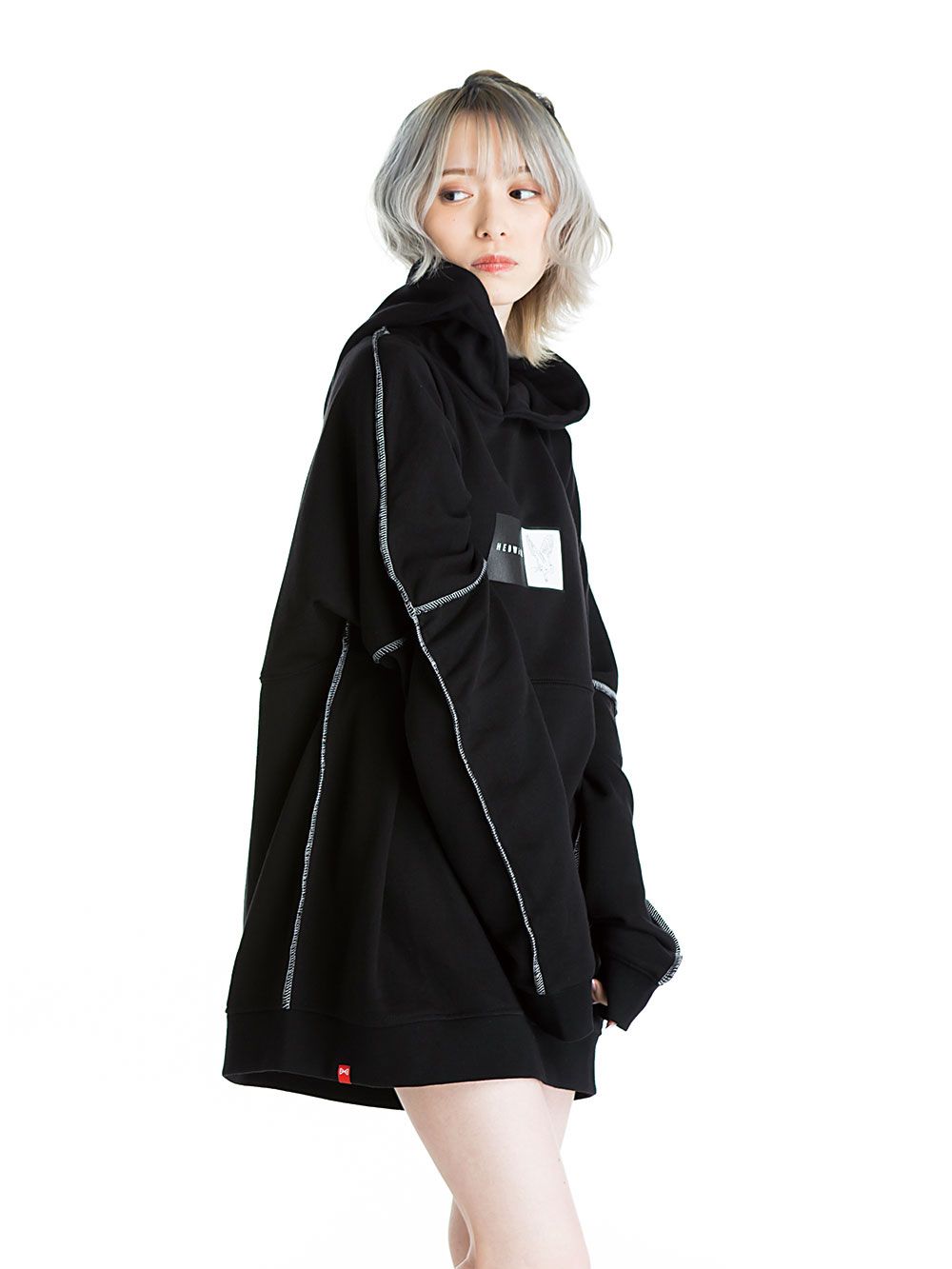 Drop Shoulder Light Hoodie