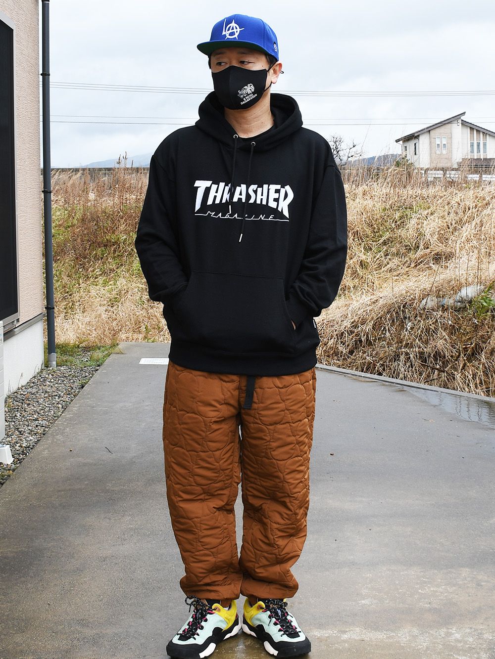 THRASHER Skate goat Logo Hoodie