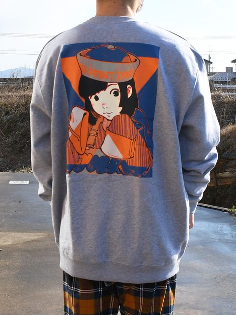 POP ART back pile sweatshirts Ver:15 *火寺企画