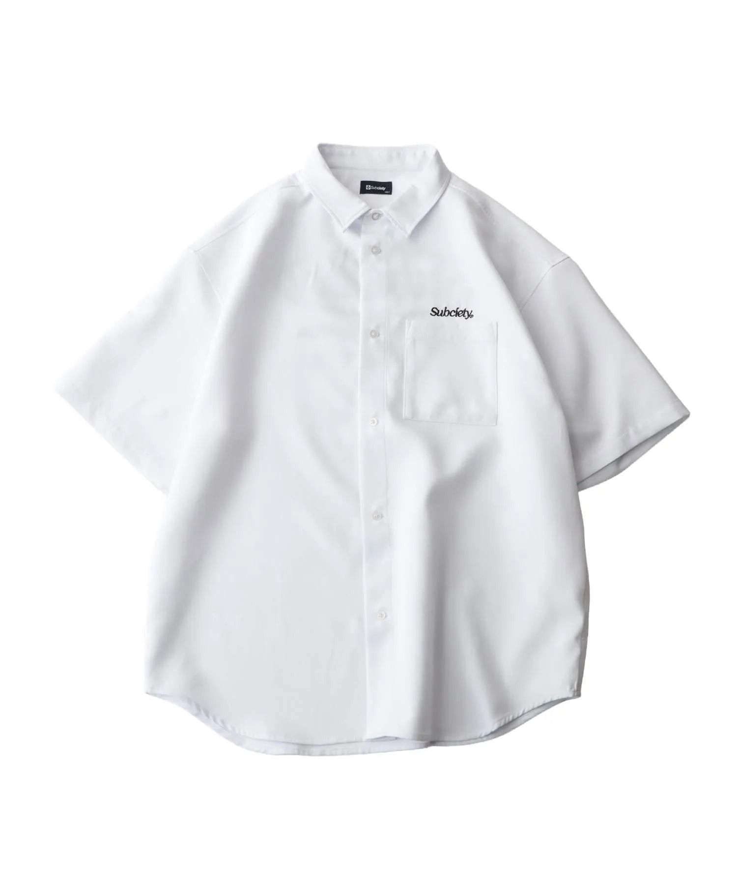 Embroidery oval logo shirt