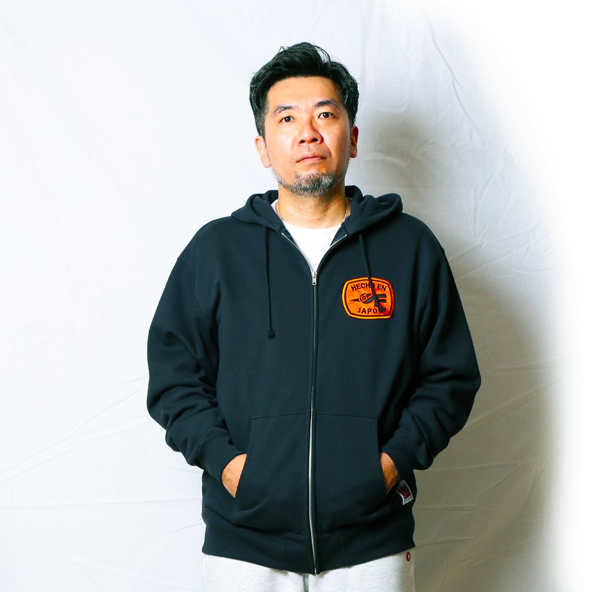 10oz Zip Up Hoodie(loop terry) -HECHO EN JAPON
