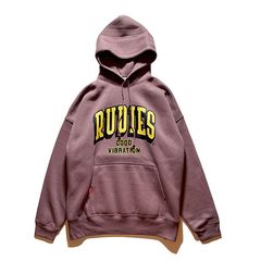 BLOCK COLLEGE BIGSILHOUETTE HOOD-SWEAT