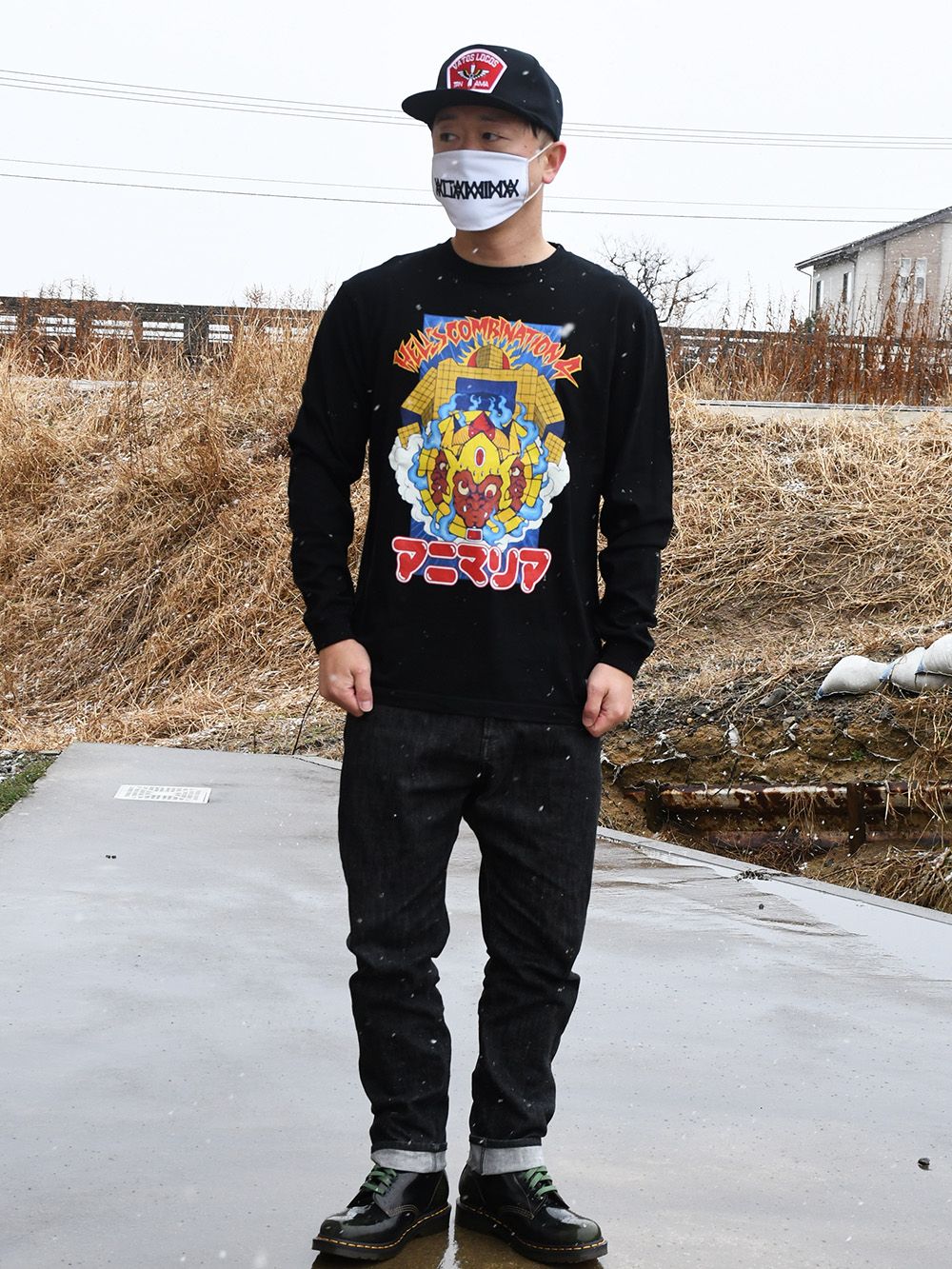 “Fireball Bullet” L/S tee
