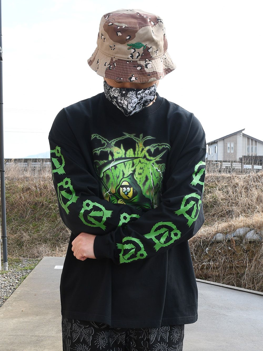 サム死神BIGロンTEE