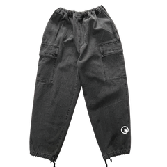 sd denim wide easy cargo pants
