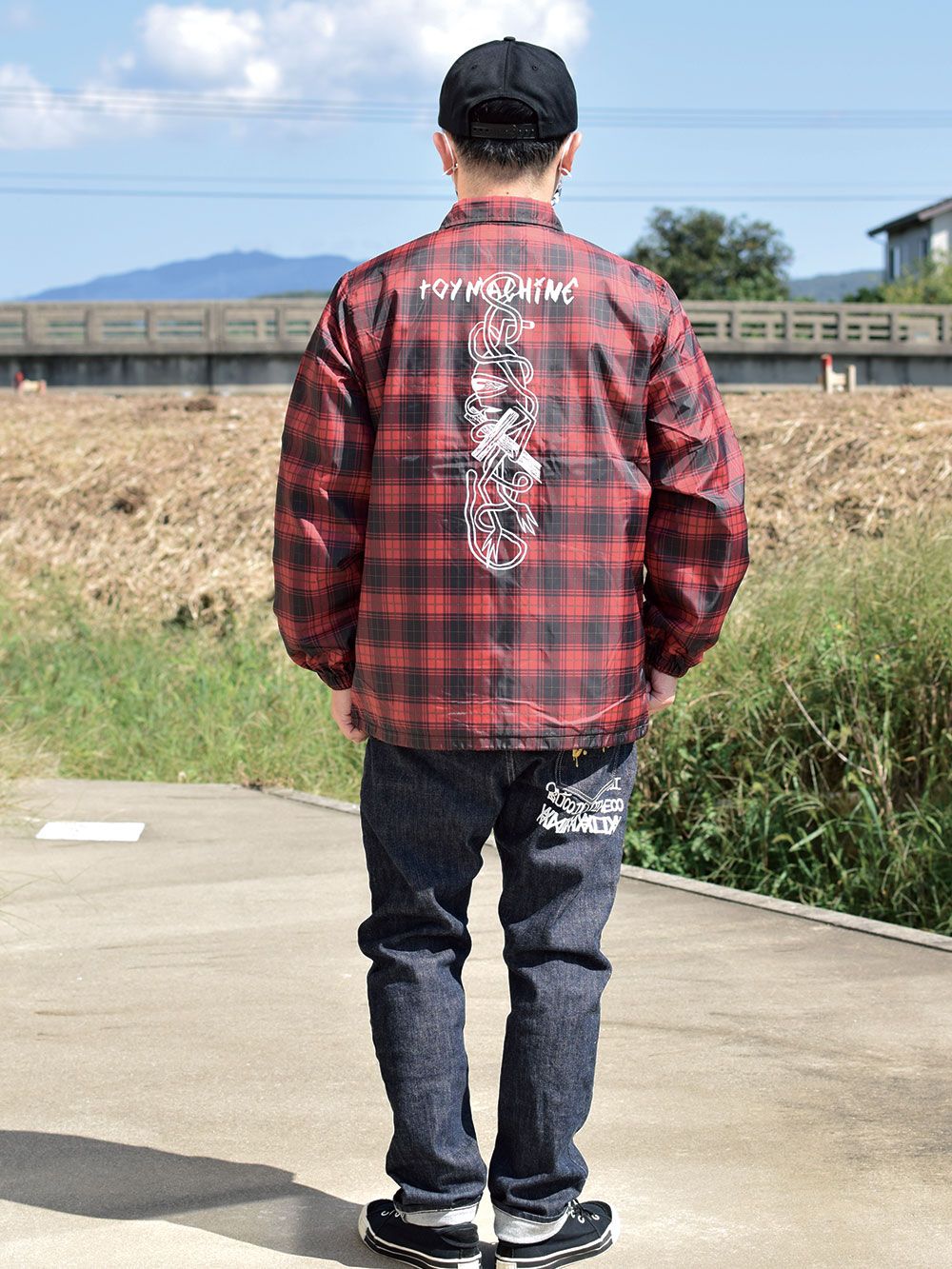 PATTERN PRINT COACH-JACKET