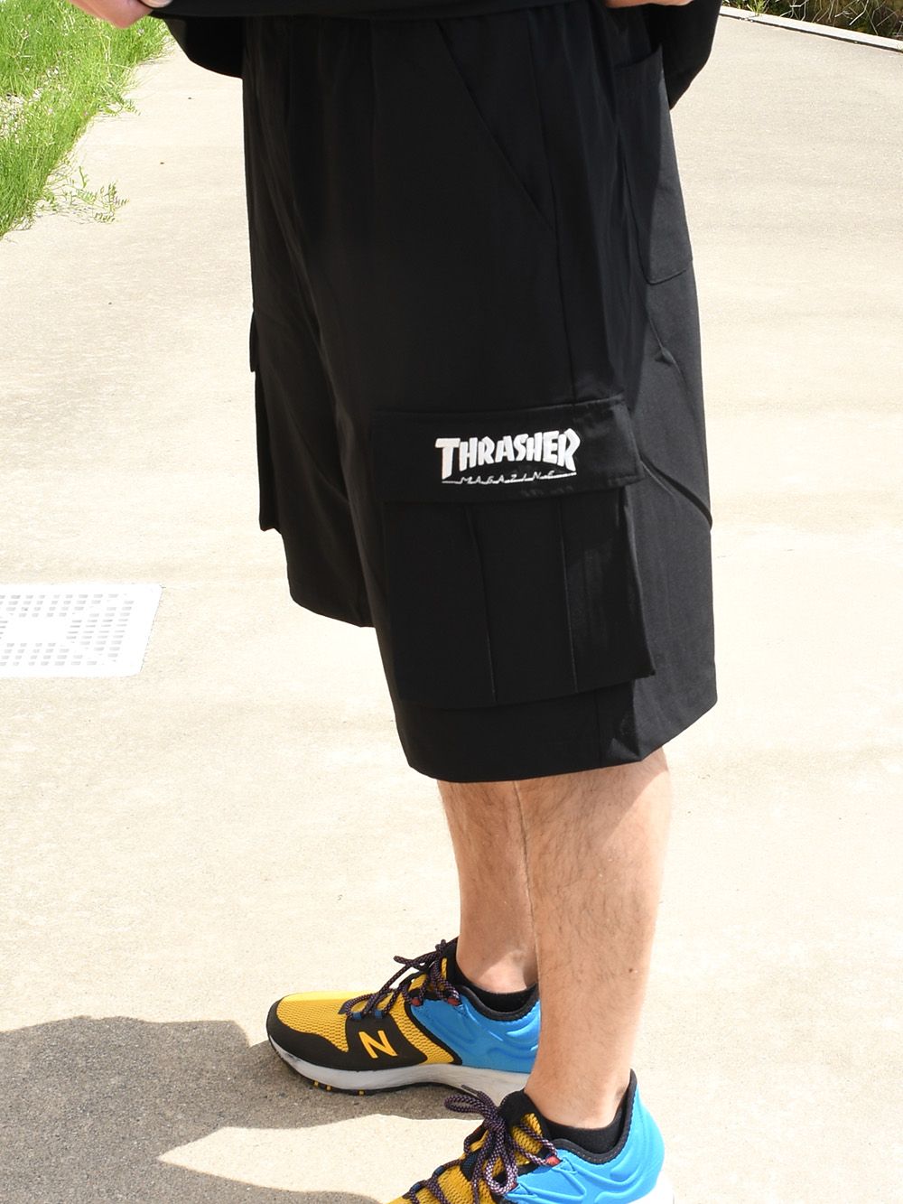 25 THRASHER NYLON-SHORTS