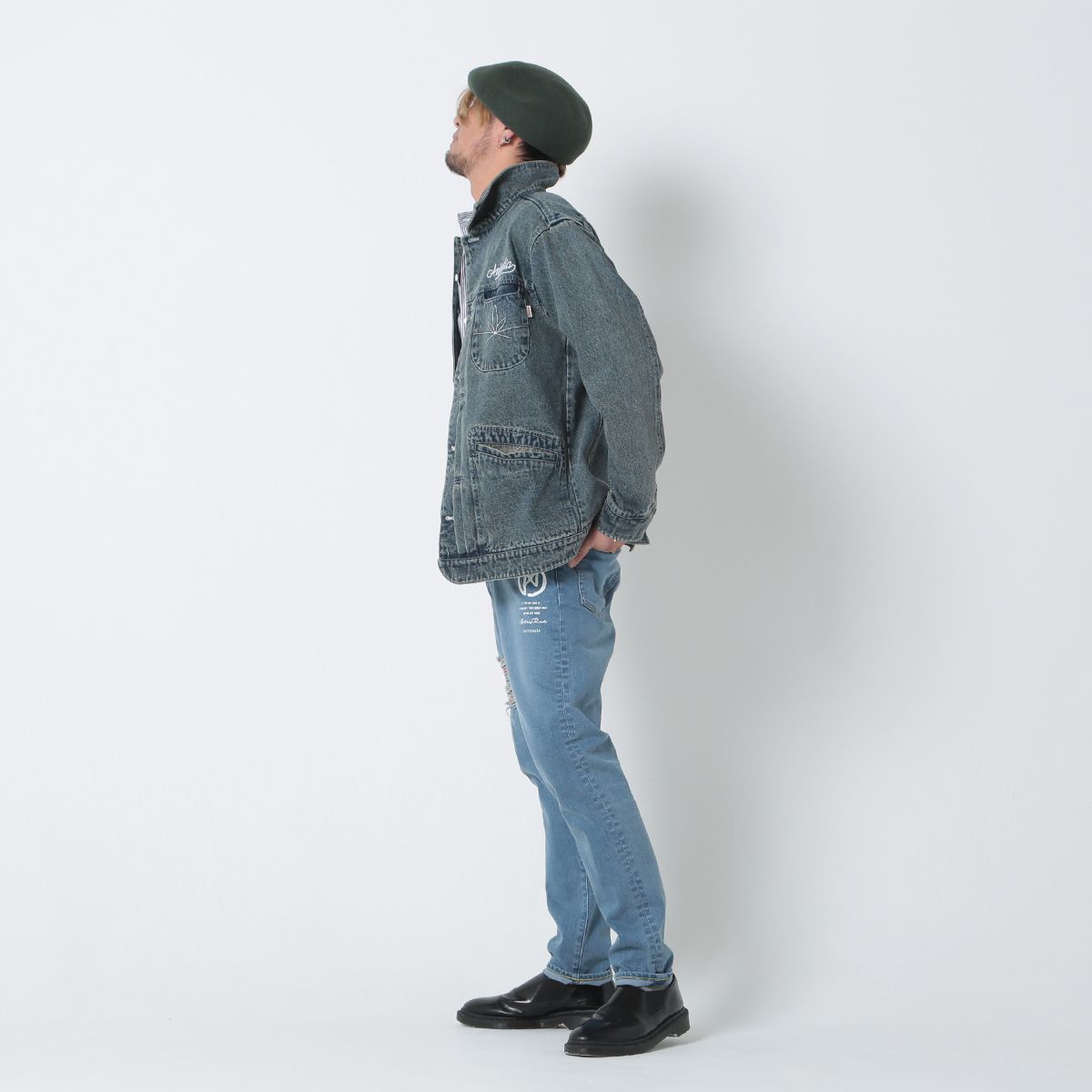 BRONCO JEAN JACKET-Fade