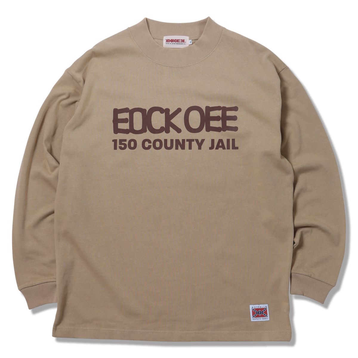 MOCK NECK HEAVY L/S Tee - EOCKOEE -