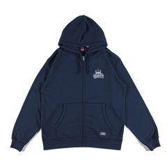 CROWN LOGO ZIP-HOODIE