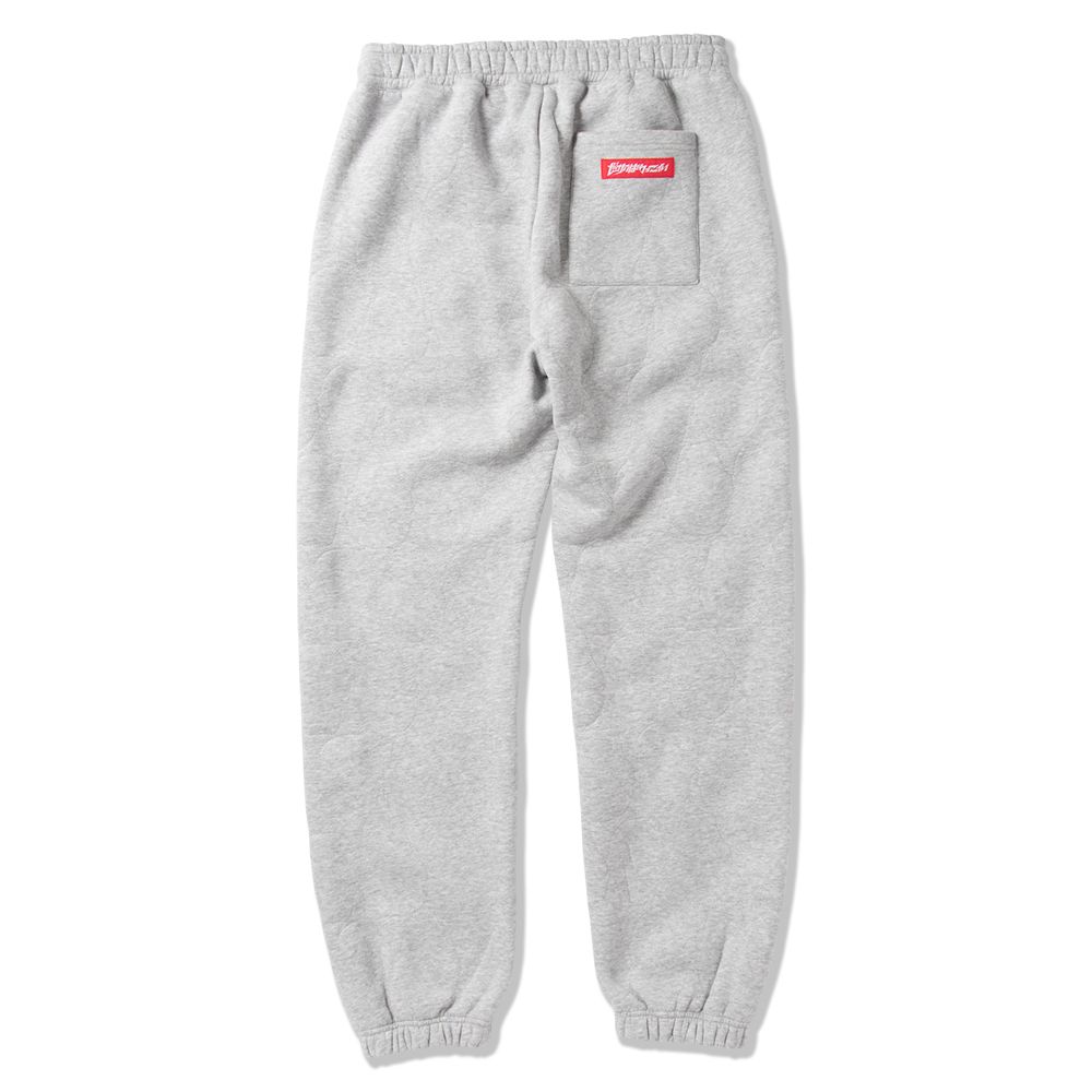 あいつキルティングスウェットパンツ