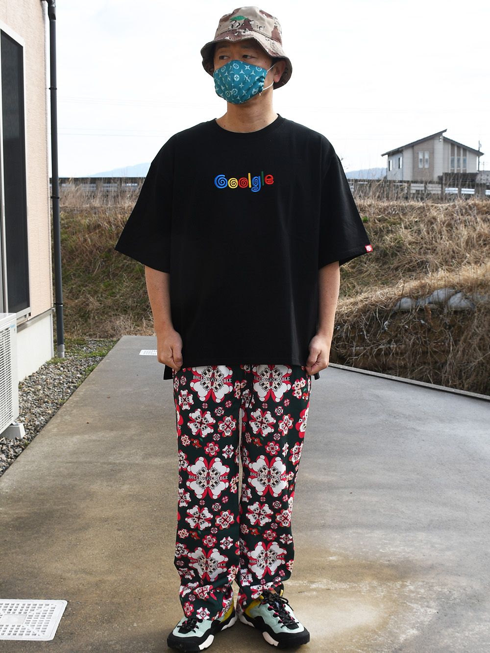 グールグル刺繍BIG.TEE