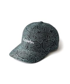 Paisley jacquard cap