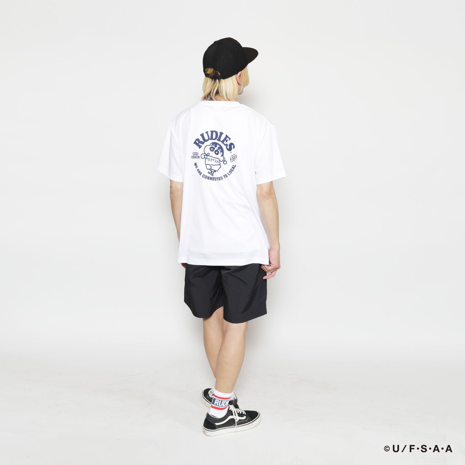 RUDIE'SxCRAYON SHINCHAN MOSH SHORTS