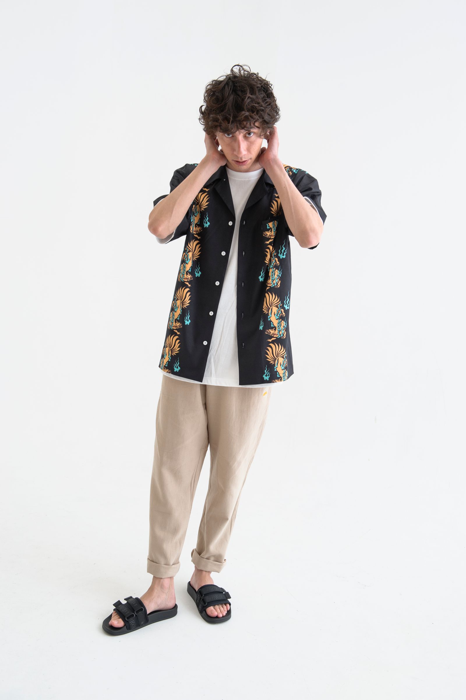 13TALED FOX ALOHA SHIRTS