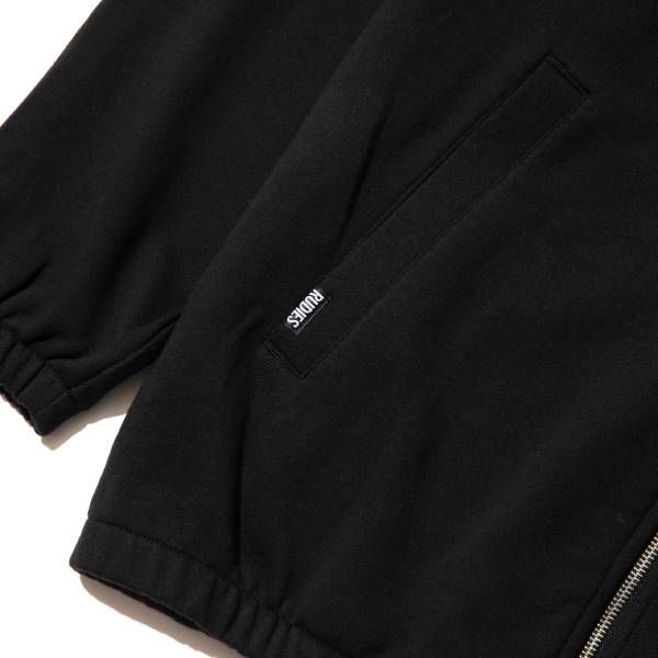 ANARCHISM -STAND COLLAR ZIP SWEAT