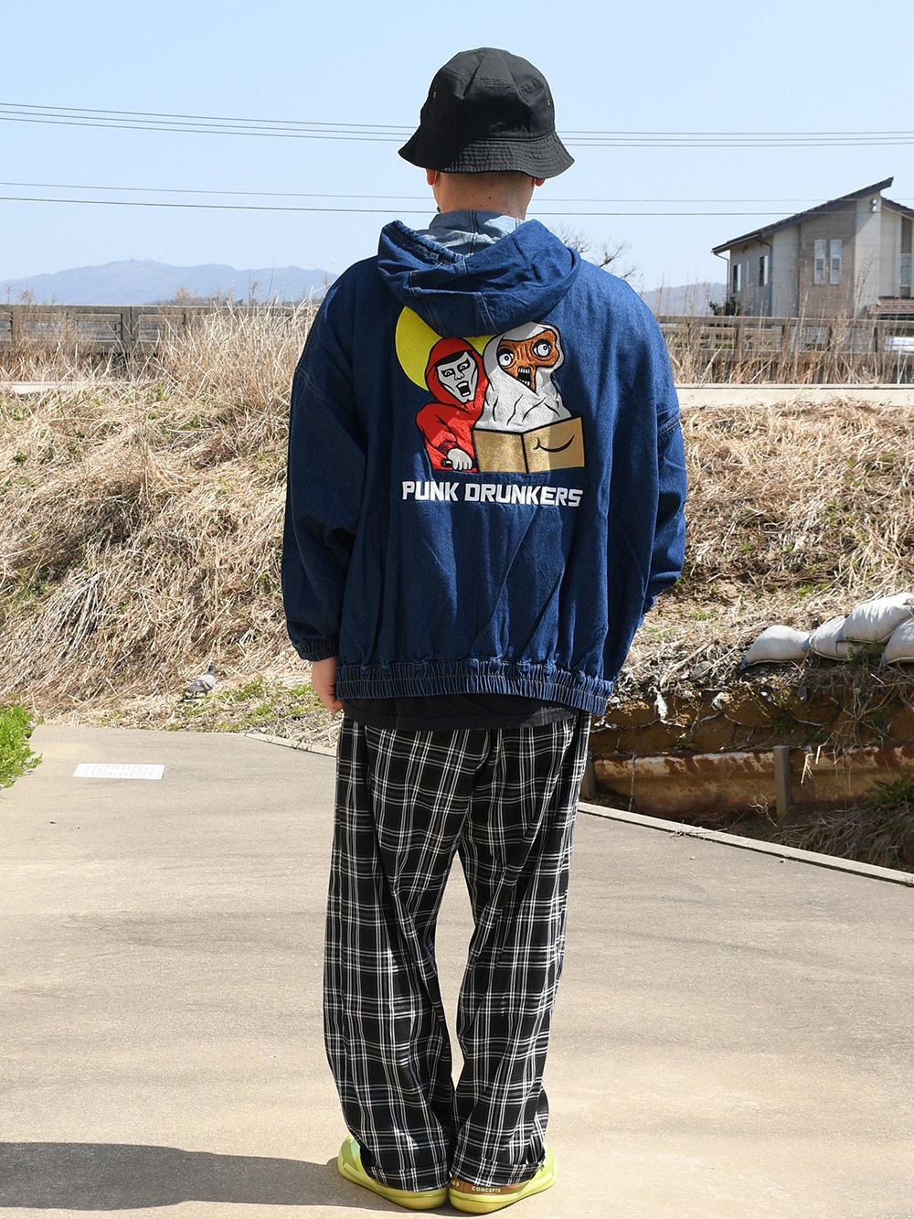 ETCデニムパーカ