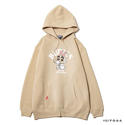 RUDIE'SxCRAYON SHINCHAN RABBIT HOOD SWEAT