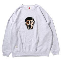 ［PDSxO.K.］あいつ手振り刺繍BIGトレーナー