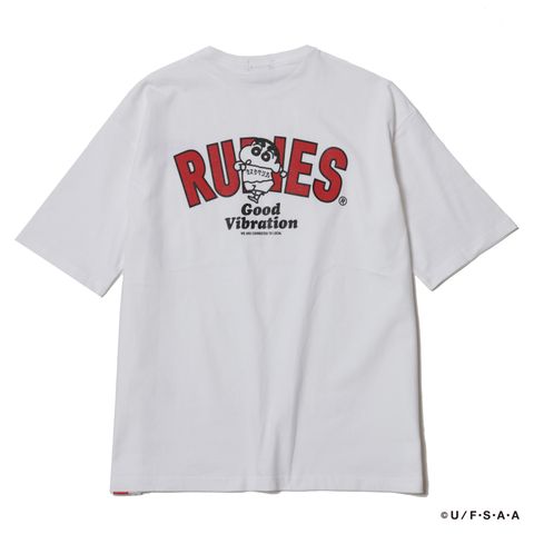 RUDIE'SxCRAYON SHINCHAN MOSH BIGSILHOUETTE PKTTEE