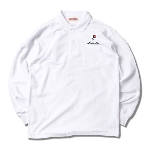 L/S POLO SHIRTS - ROSE -