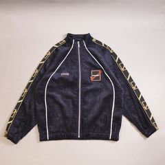 Corduroy jersey jacket