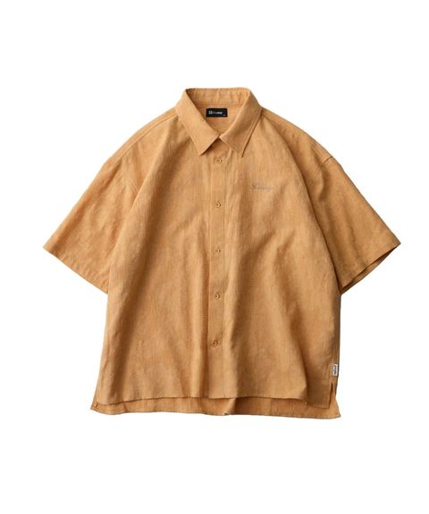 Flower jacquard shirt