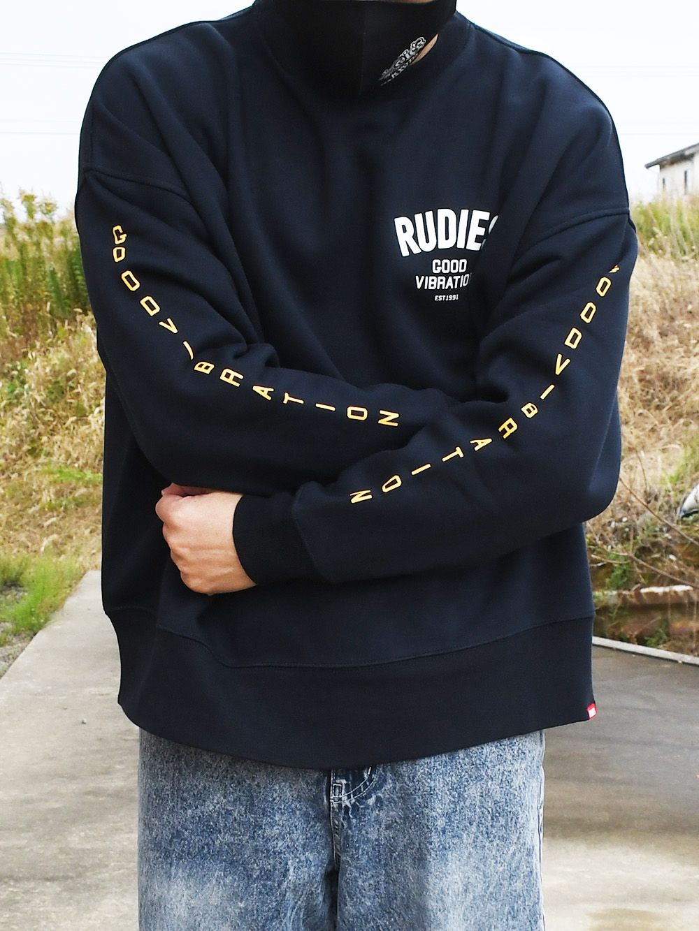THICK PHAT BIGSILHOUETTE CREW-SWEAT