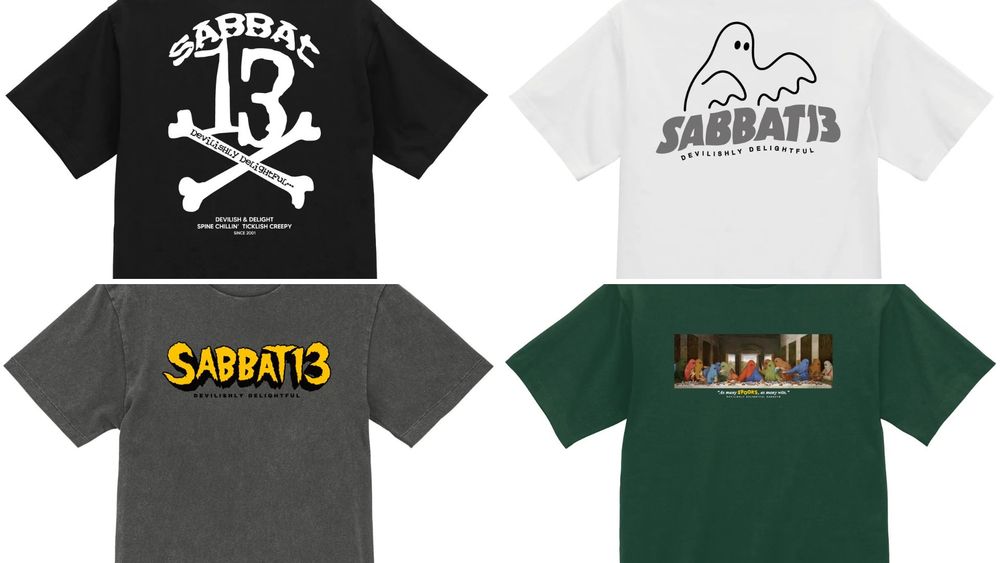 《SABBAT13夏物先行予約》Tシャツ編