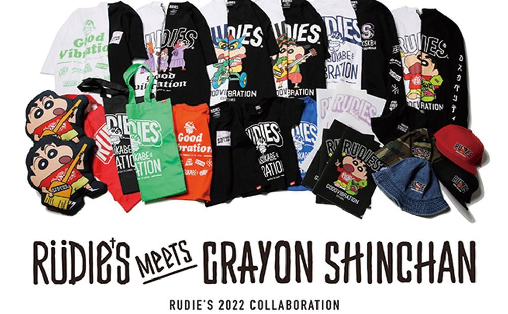 《RUDIE'S》RUDIE'S x CRAYON SHINCHAN 2022