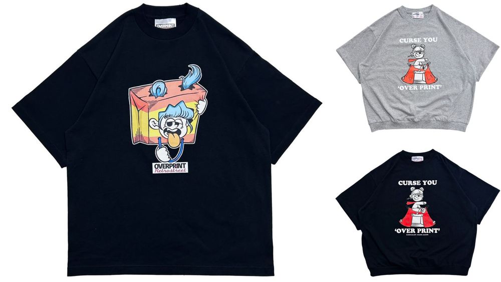 《over print》新作入荷！