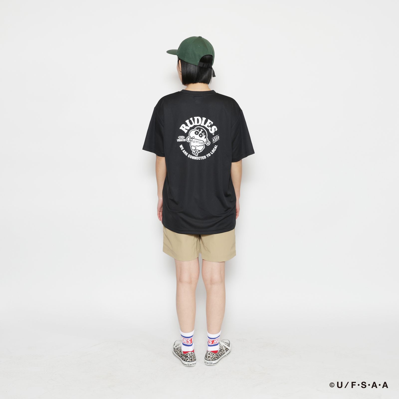 RUDIE'SxCRAYON SHINCHAN MOSH SHORTS