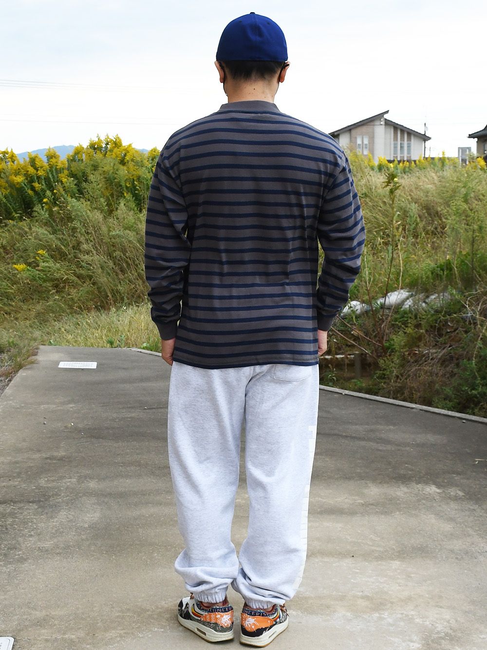 UNDERAGE BORDER LONG-SLEEVE