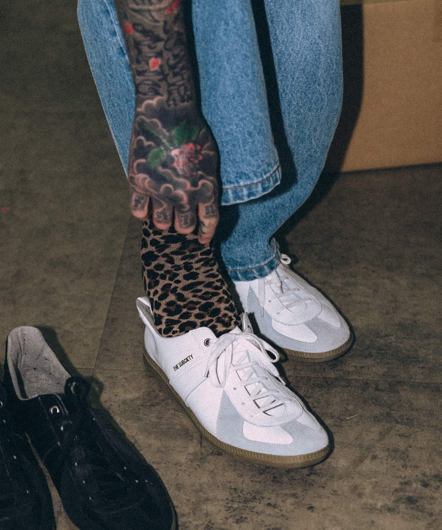Leopard socks