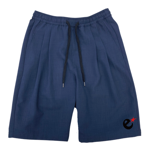 rg poly chambray easy shorts