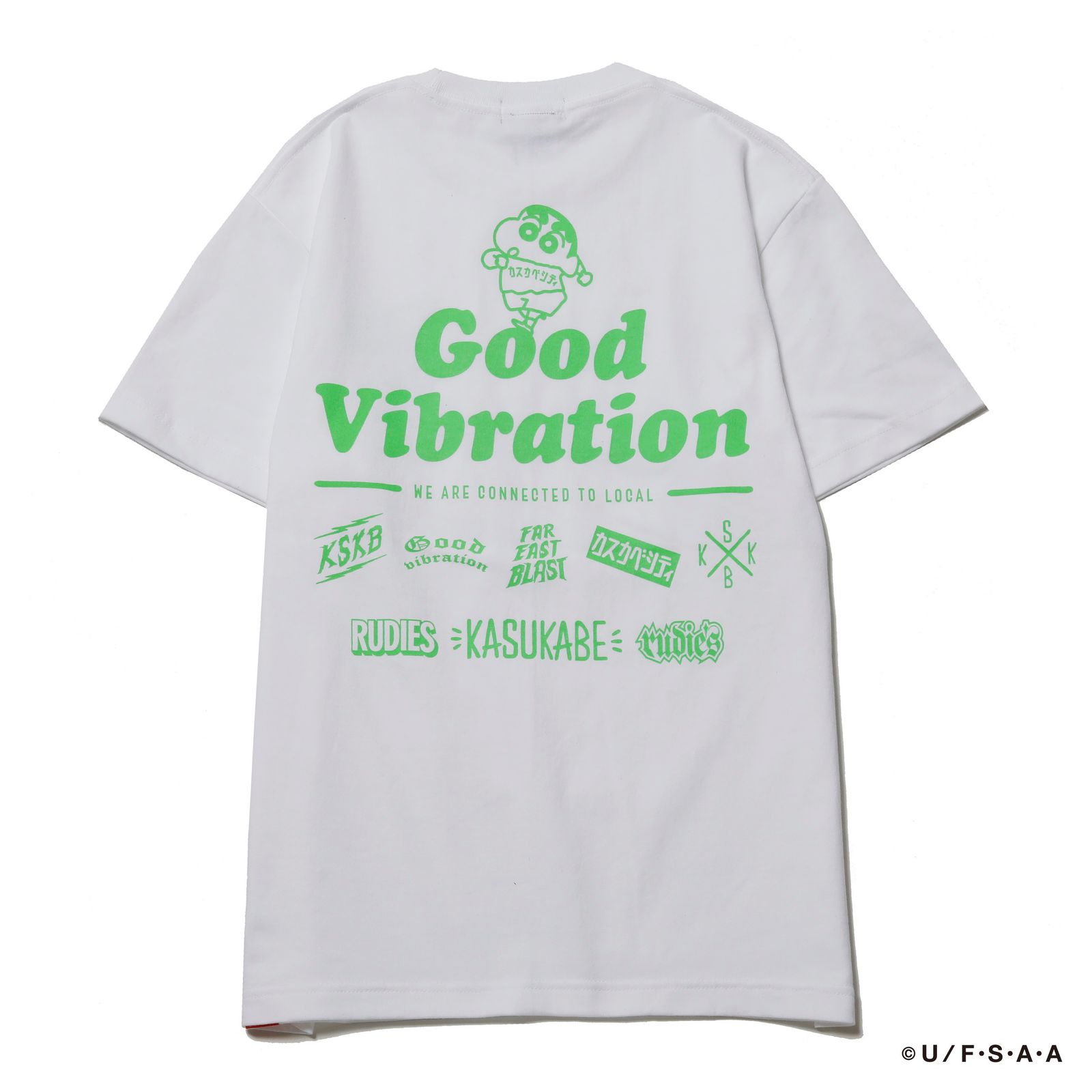 RUDIE'SxCRAYON SHINCHAN LOCALFEST TEE