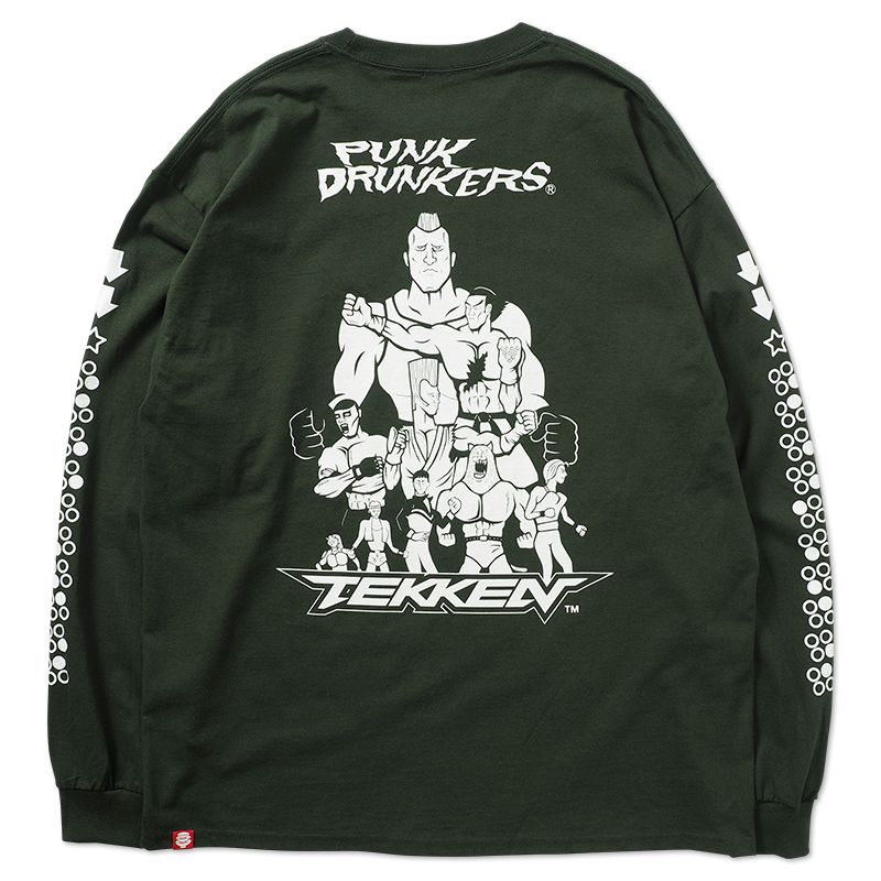 [PDSxTEKKEN] 鉄拳ドランカーズ ロンTEE